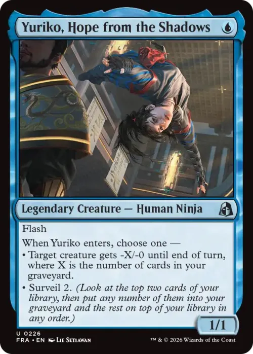 Yuriko, Hope from the Shadows - Foil