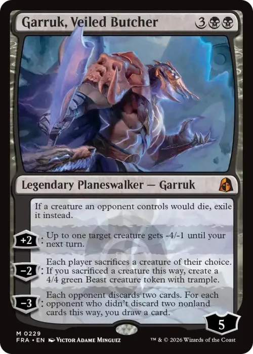 Garruk, Veiled Butcher - Foil