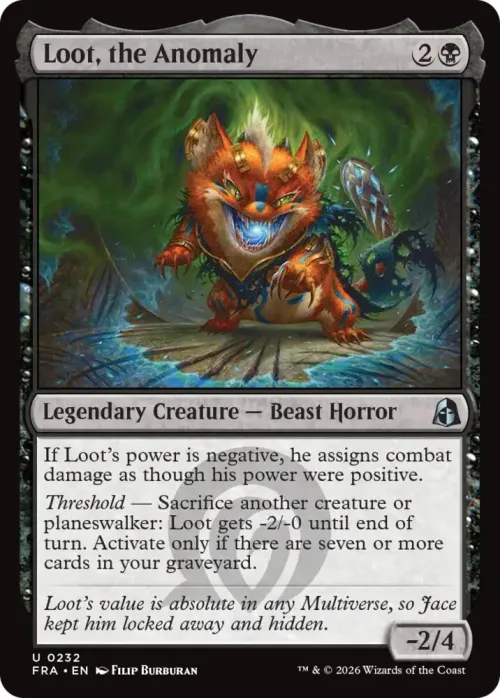 Loot, the Anomaly - Foil