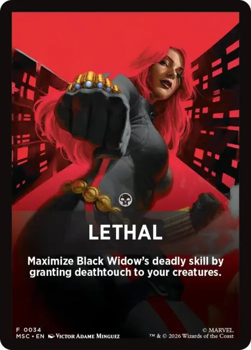 Lethal Theme Card - Normal Lethal Theme Card