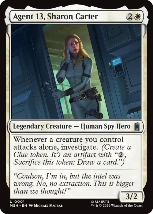 Agent 13, Sharon Carter - Foil