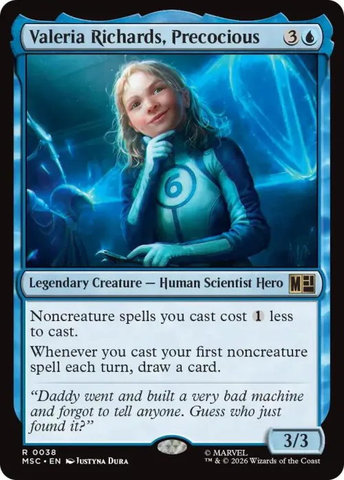 Valeria Richards, Precocious - Normal Valeria Richards Precoc