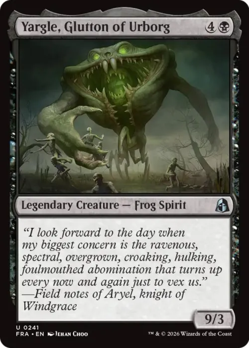 Yargle, Glutton of Urborg - Foil