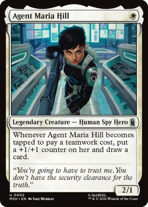 Agent Maria Hill - Foil