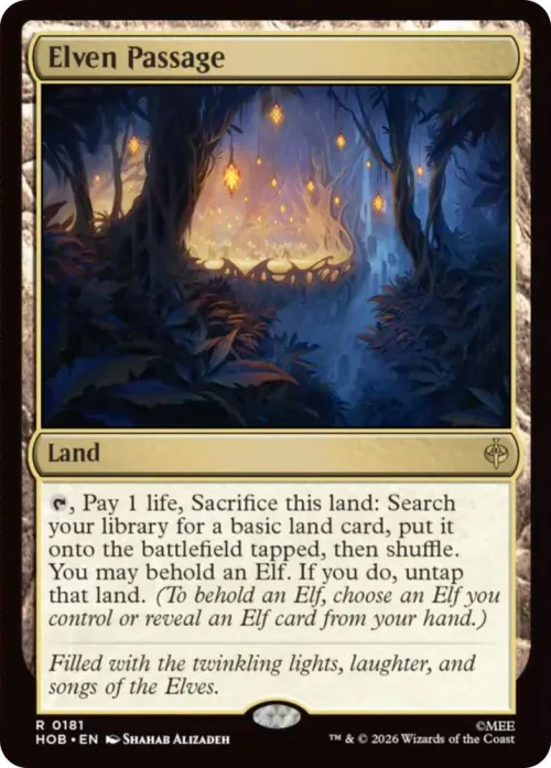 Elven Passage - Foil