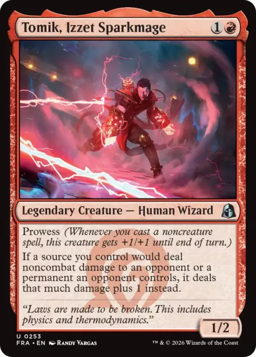 Tomik, Izzet Sparkmage - Foil