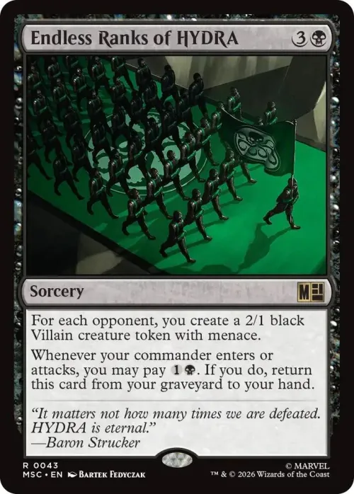 Endless Ranks of HYDRA - Surge Foil