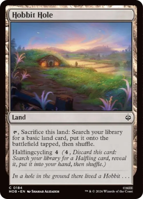 Hobbit Hole - Foil