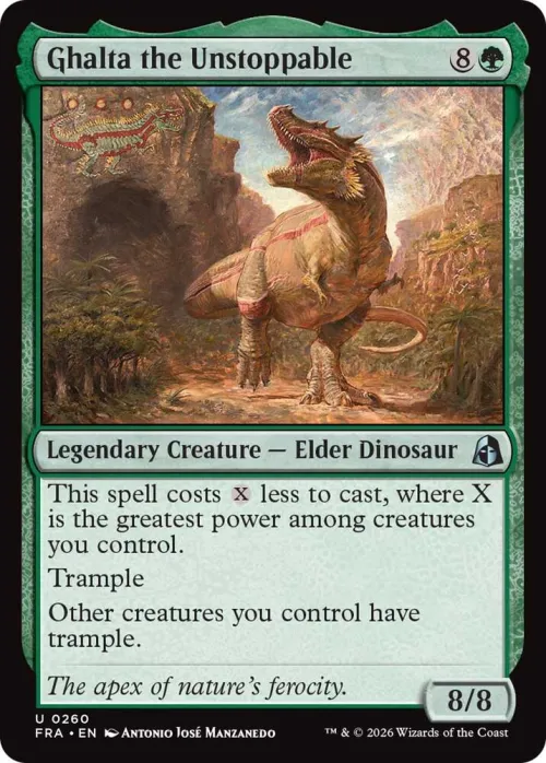 Ghalta the Unstoppable - Foil