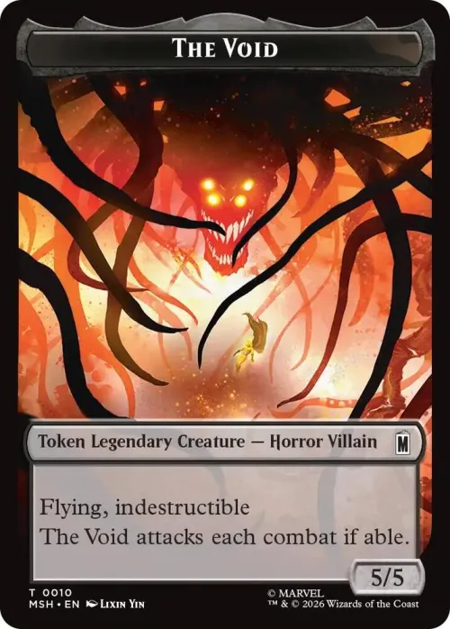 The Void // Squirrel Double-Sided Token - Foil