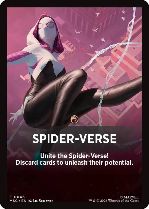 Spider-Verse Theme Card - Normal Spider Verse Theme Card