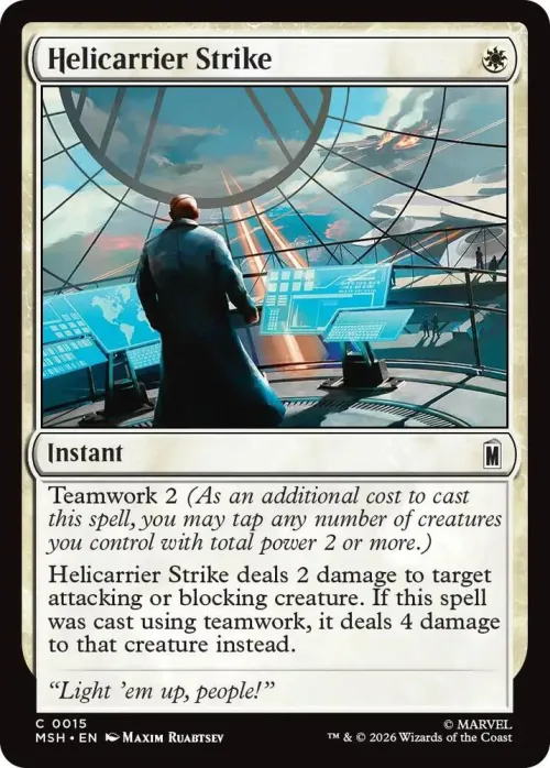 Helicarrier Strike - Foil