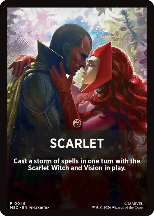 Scarlet Theme Card - Normal Scarlet Theme Card