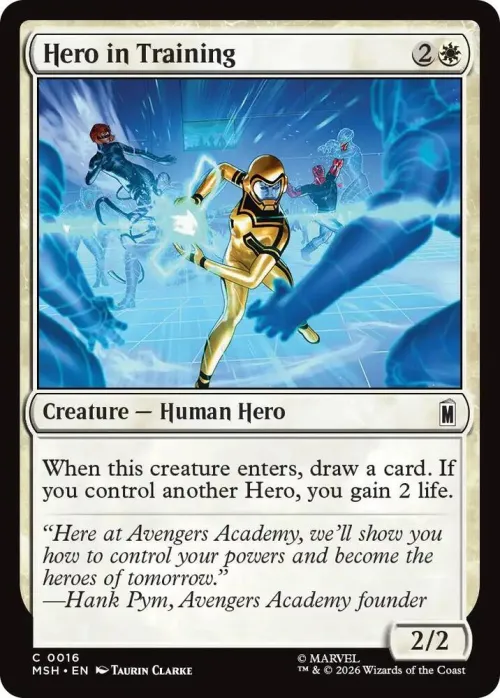 Hero in Training - Foil