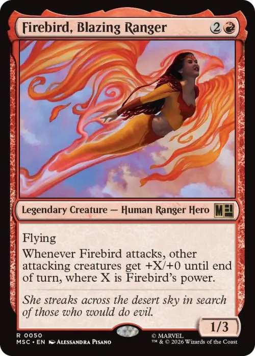 Firebird, Blazing Ranger - Surge Foil
