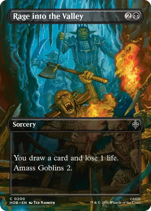 Rage into the Valley - Foil