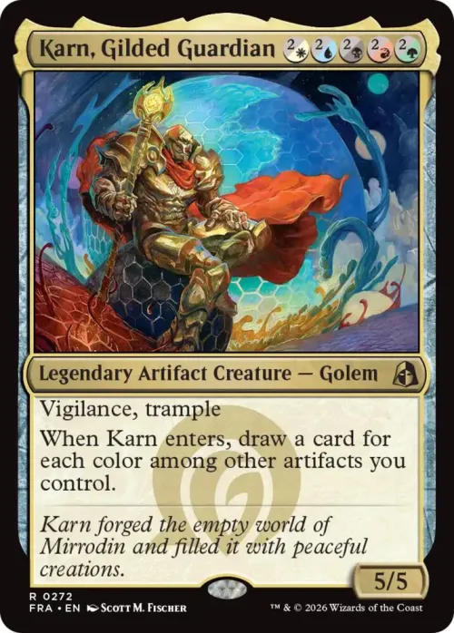 Karn, Gilded Guardian - Foil