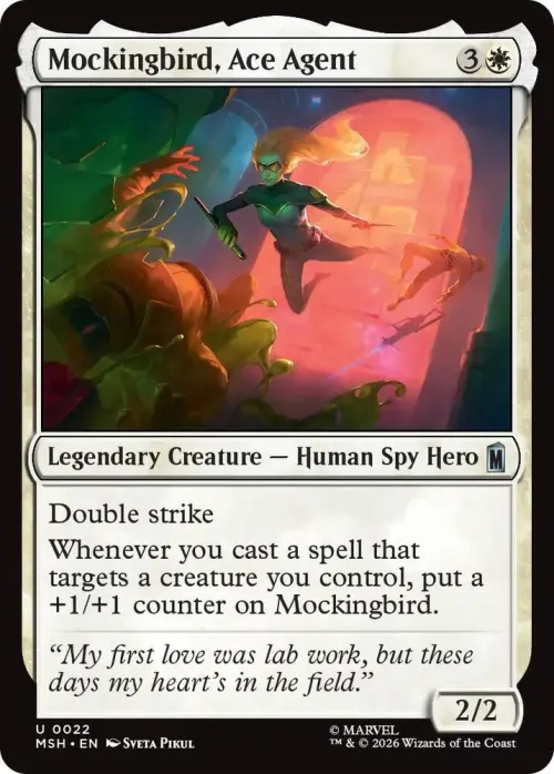 Mockingbird, Ace Agent - Foil