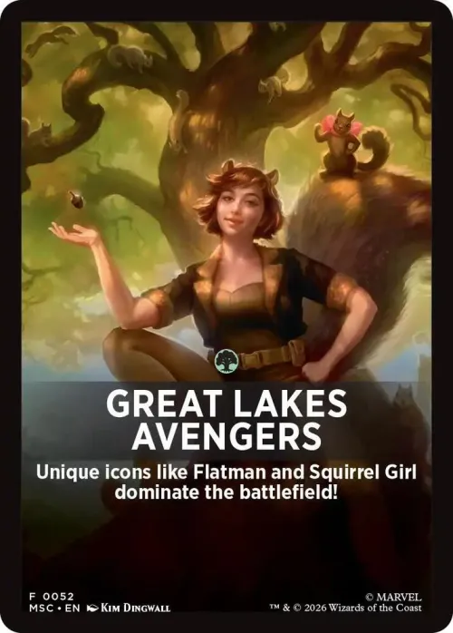 Great Lakes Avengers Theme Card - Normal Great Lakes Avengers Th