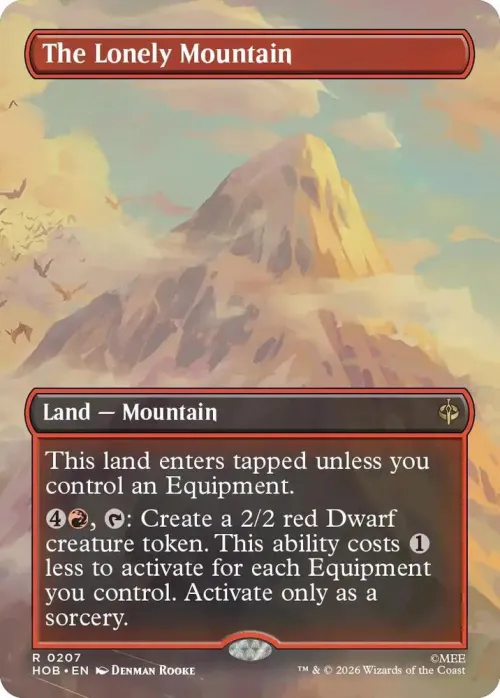 The Lonely Mountain - Foil