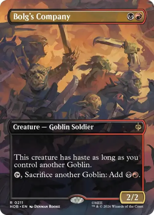 Bolg's Company - Foil