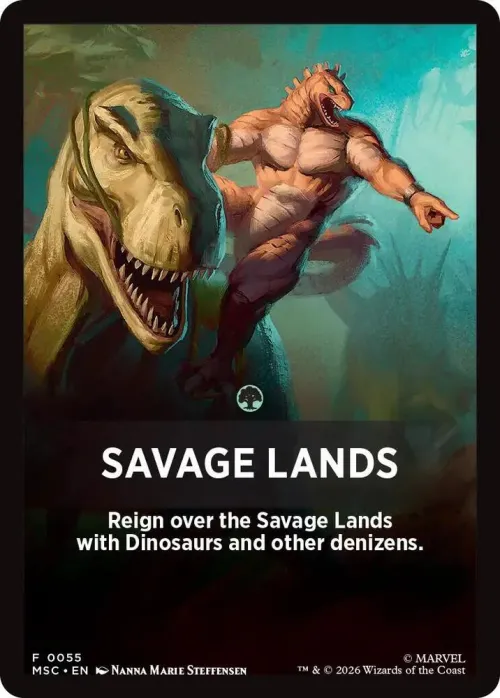 Savage Lands Theme Card - Normal Savage Lands Theme Card