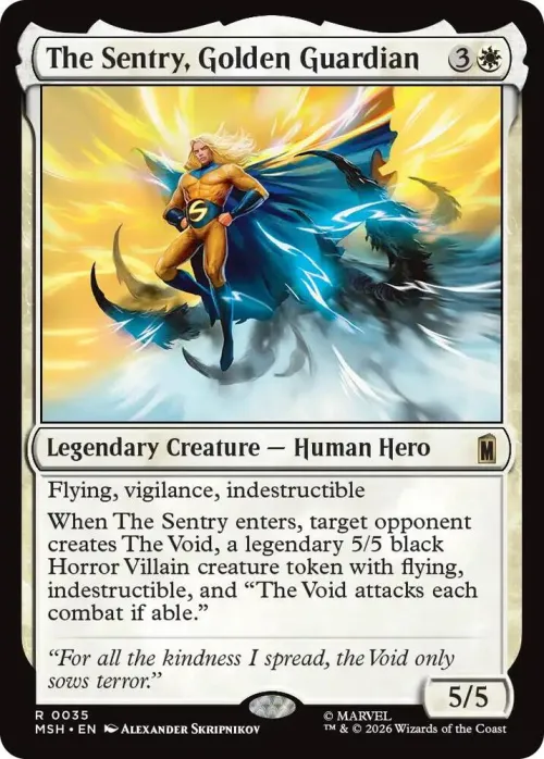 The Sentry, Golden Guardian - Foil