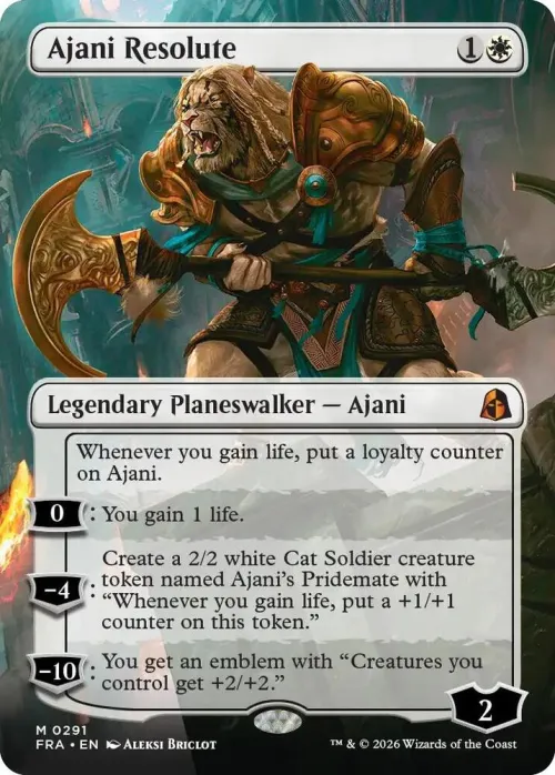Ajani Resolute - Foil