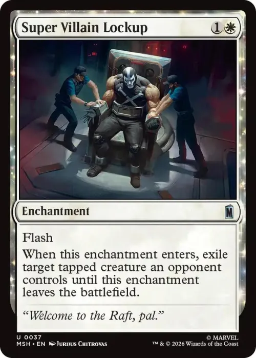 Super Villain Lockup - Foil