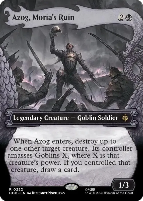 Azog, Moria's Ruin