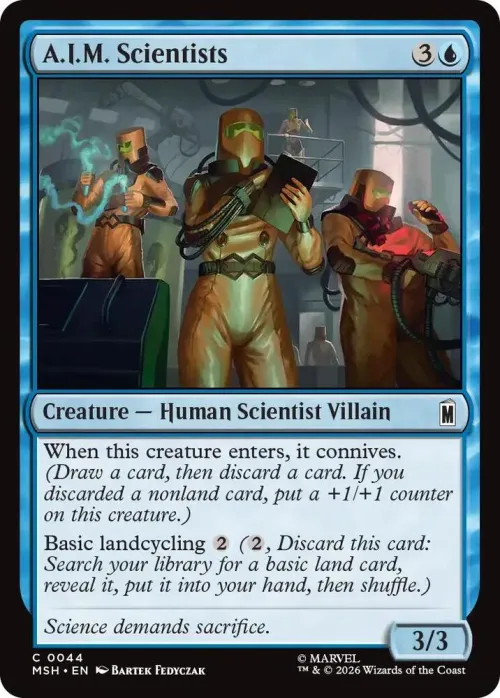 A.I.M. Scientists - Foil