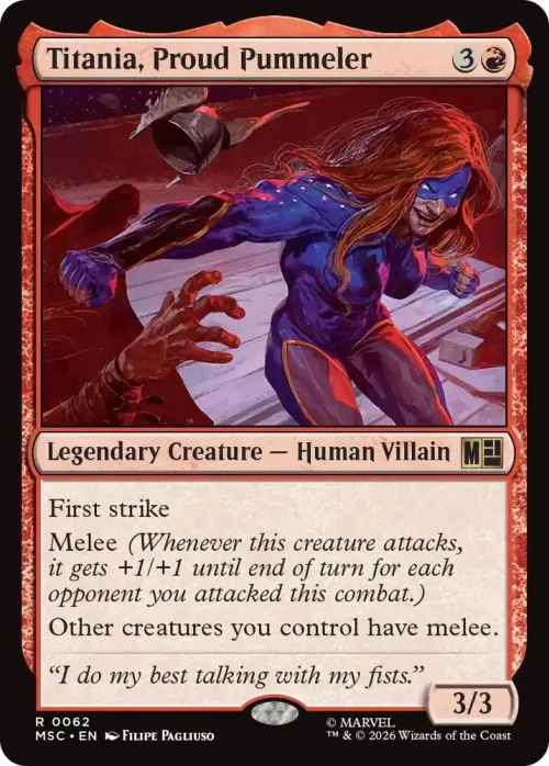 Titania, Proud Pummeler - Surge Foil