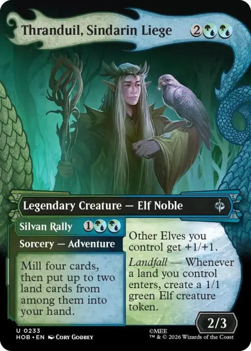 Thranduil, Sindarin Liege - Foil