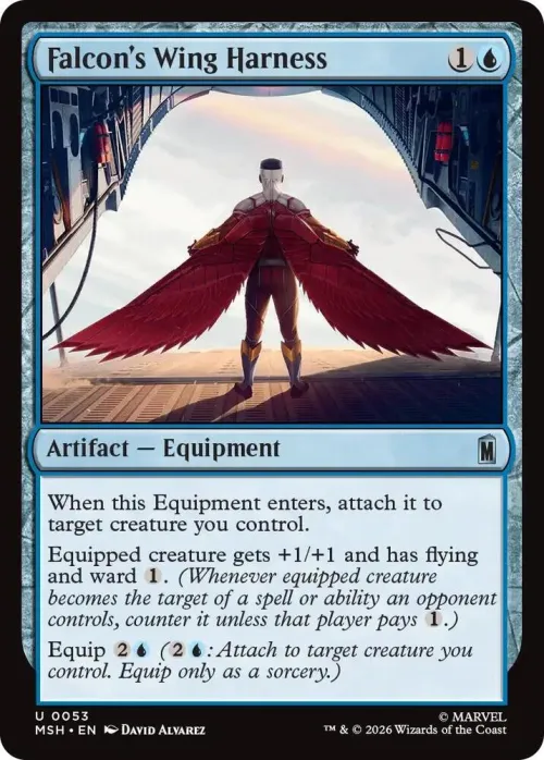 Falcon's Wing Harness - Foil