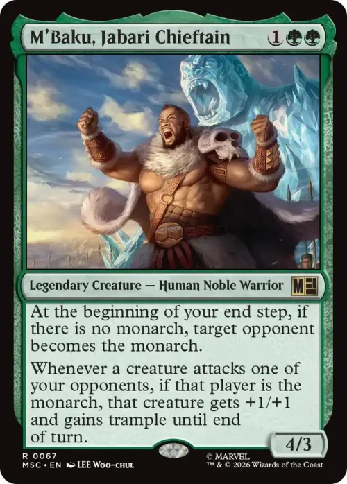 M'Baku, Jabari Chieftain - Surge Foil