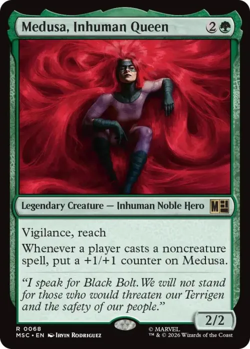 Medusa, Inhuman Queen - Surge Foil
