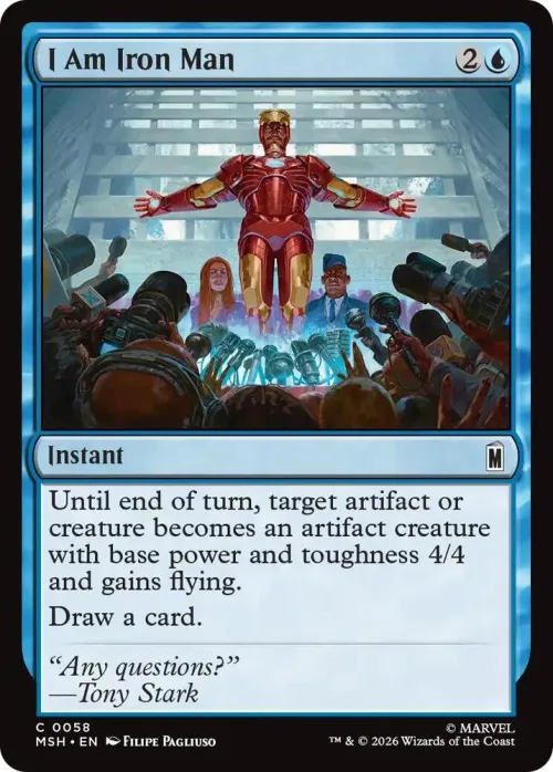 I Am Iron Man - Foil