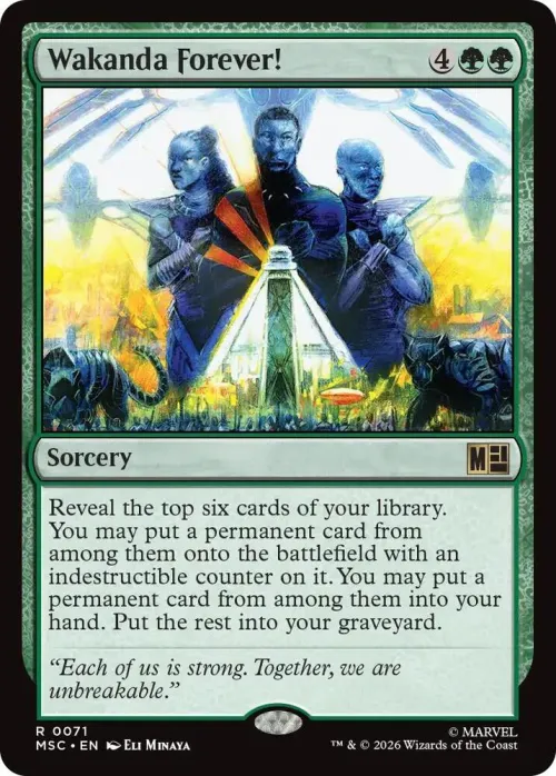 Wakanda Forever! - Surge Foil