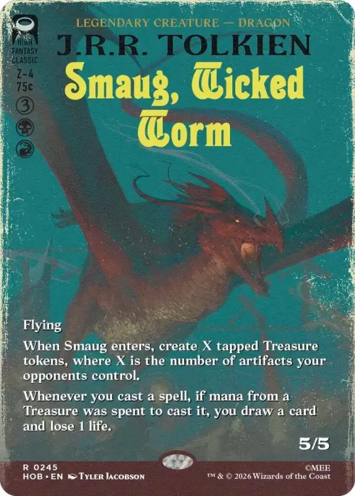 Smaug, Wicked Worm - Foil