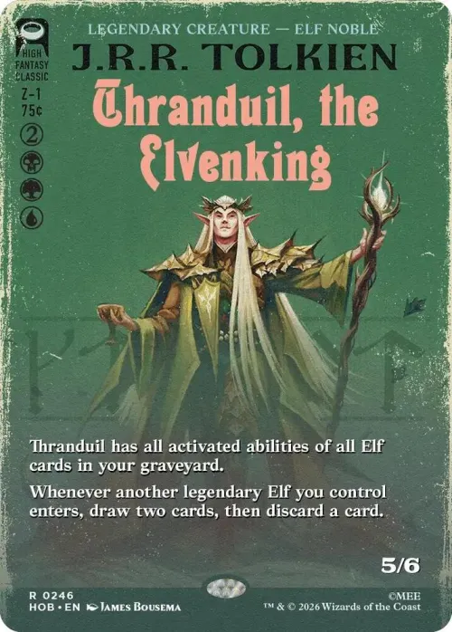 Thranduil, the Elvenking - Foil