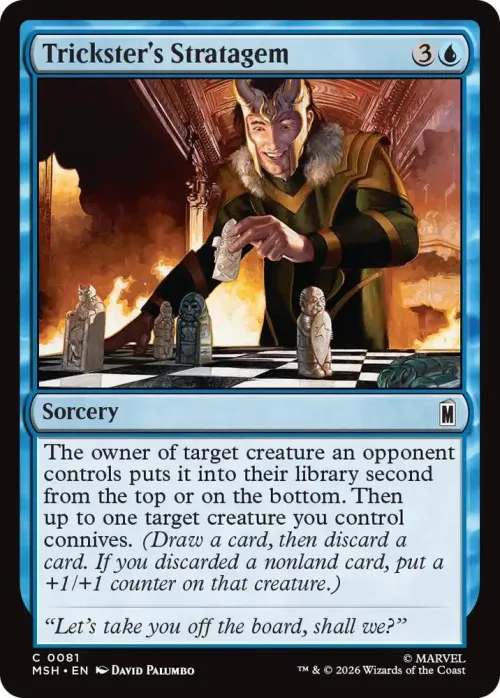 Trickster's Stratagem - Foil