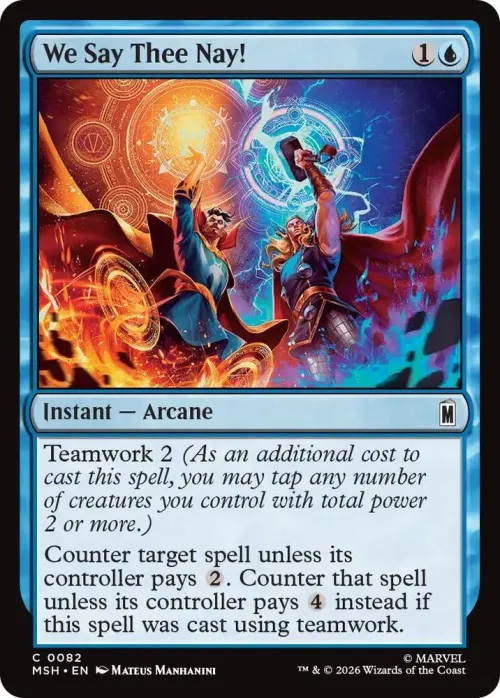 We Say Thee Nay! - Foil
