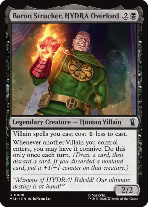Baron Strucker, HYDRA Overlord - Foil