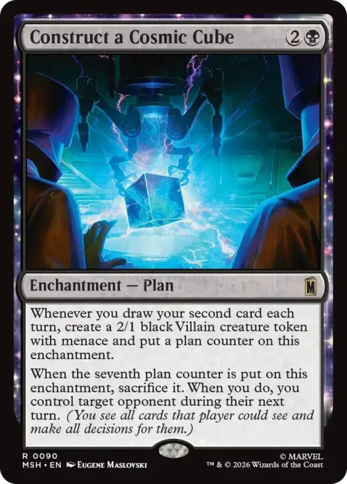 Construct a Cosmic Cube - Foil