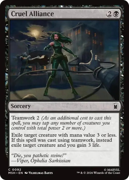 Cruel Alliance - Foil
