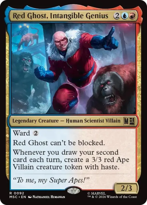 Red Ghost, Intangible Genius