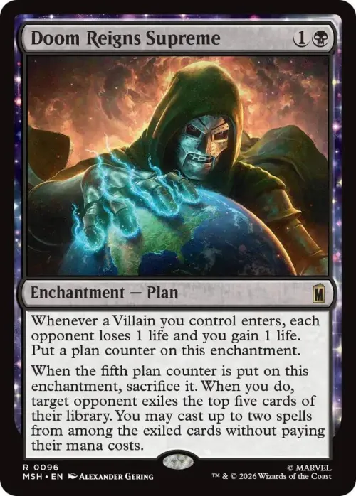 Doom Reigns Supreme - Foil