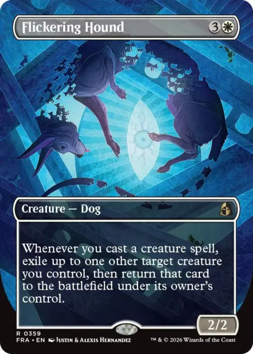 Flickering Hound - Foil