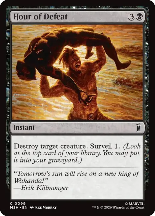 Hour of Defeat - Foil