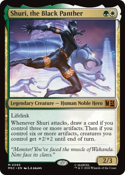Shuri, the Black Panther - Surge Foil